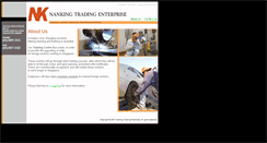 Desktop Screenshot of nanking.com.sg